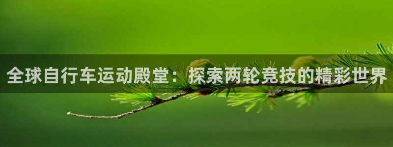 尊龙凯时ag旗舰厅|全球自行车运动殿堂:探索两轮竞技的精彩世界(图1) 尊龙凯时ag旗舰厅