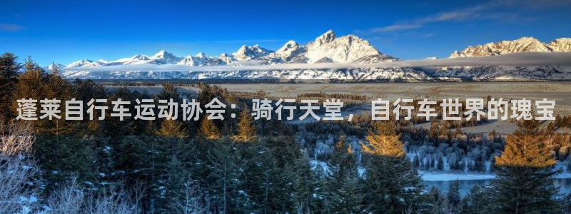 尊龙凯时-人生就是搏!|蓬莱自行车运动协会:骑行天堂,自行车世界的瑰宝(图1) 尊龙凯时-人生就是搏!